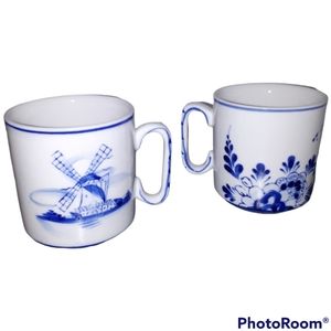 E. H. Handpainted Ceramic mugs